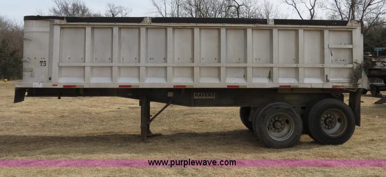 image for item B4865 1988 Ravens aluminum end dump bed