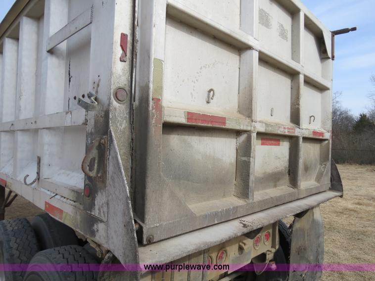 image for item B4865 1988 Ravens aluminum end dump bed