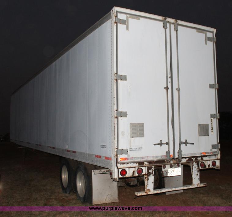 image for item C3761 1995 Wabash dry van trailer
