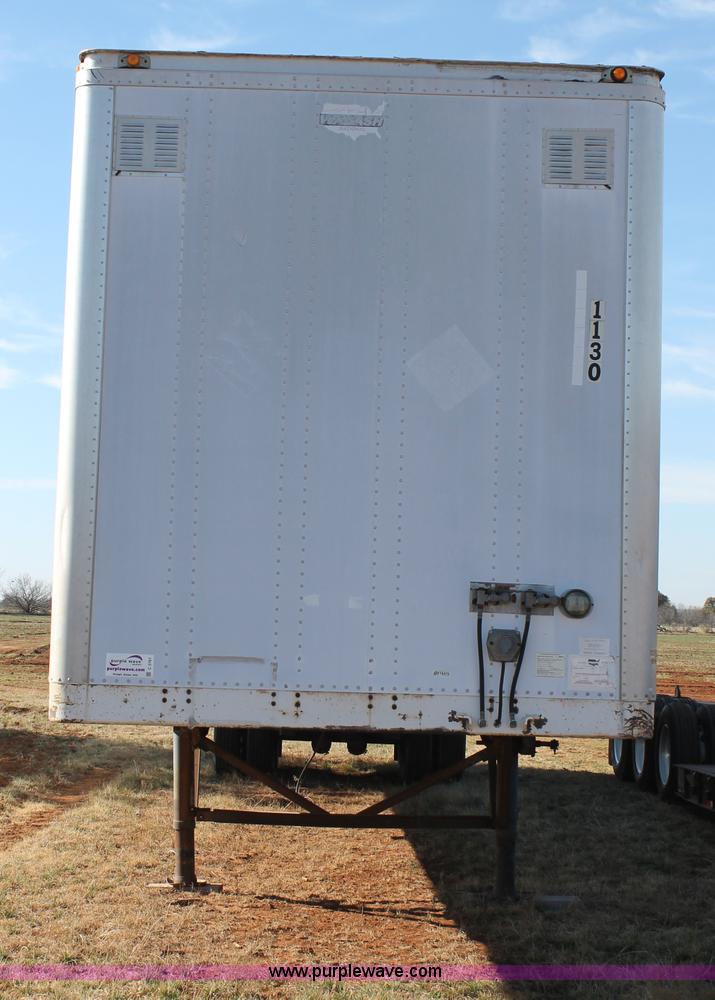 image for item C3761 1995 Wabash dry van trailer