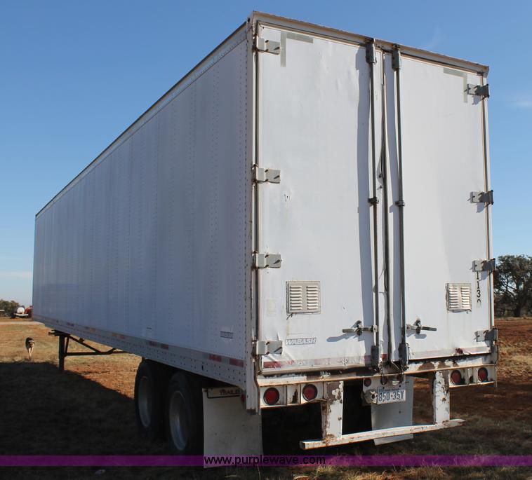 image for item C3761 1995 Wabash dry van trailer