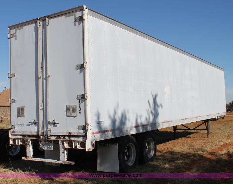 image for item C3761 1995 Wabash dry van trailer