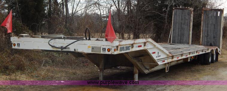 image for item G9360 1992 Trail King TK70RG-482 53' drop deck trailer