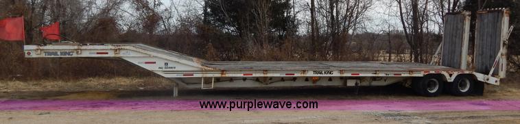 image for item G9360 1992 Trail King TK70RG-482 53' drop deck trailer