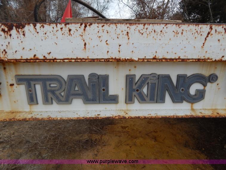 image for item G9360 1992 Trail King TK70RG-482 53' drop deck trailer