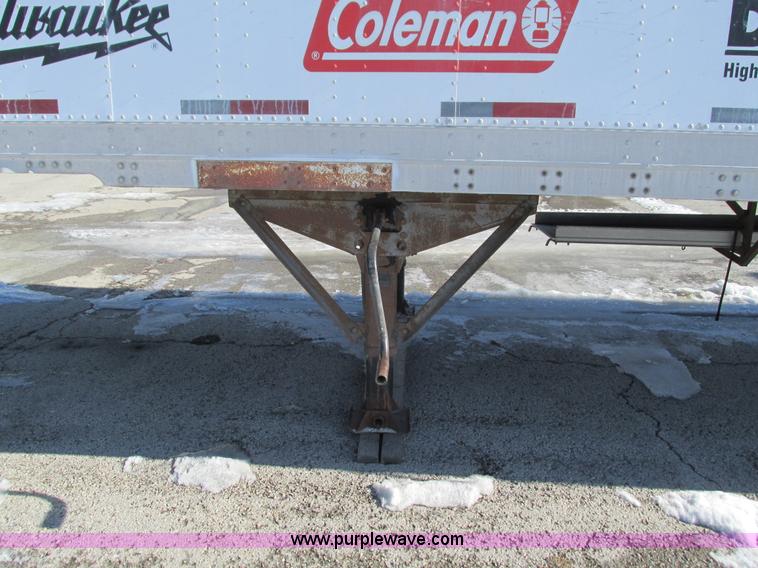 image for item G9364 1995 Stoughton 48' dry van trailer