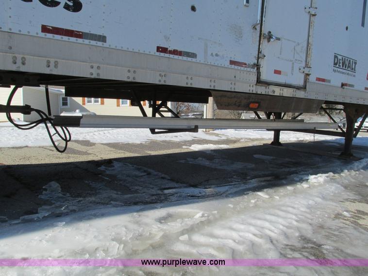 image for item G9364 1995 Stoughton 48' dry van trailer