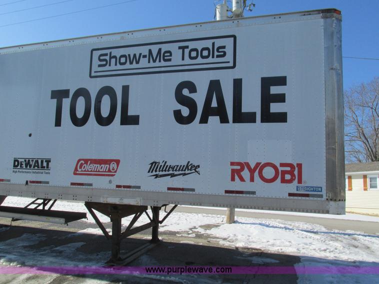 image for item G9364 1995 Stoughton 48' dry van trailer