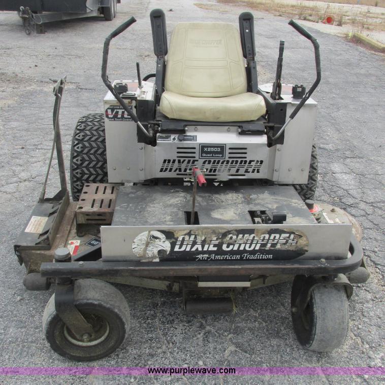 image for item AB9311 Dixie Chopper X2503 Quad Loop ZTR lawn mower