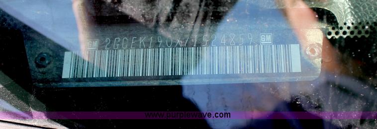 image for item C3725 2007 Chevrolet Silverado 1500 Ext. Cab pickup truck