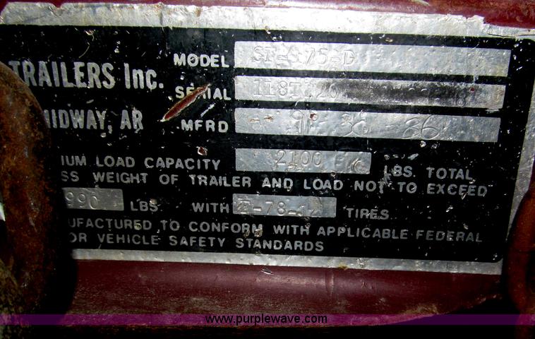 image for item F7245 1979 Ranger 18' boat