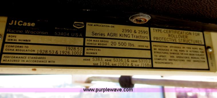 image for item F8180 1979 Case IH 2390 tractor