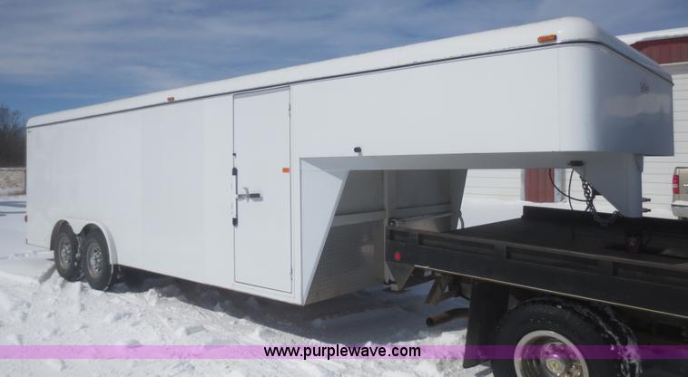 image for item F8189 2004 Legend gooseneck enclosed trailer