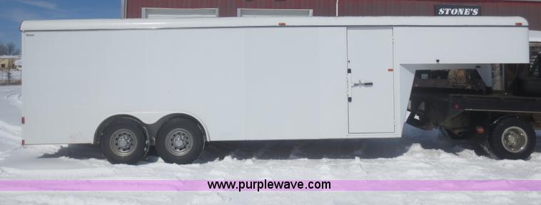 image for item F8189 2004 Legend gooseneck enclosed trailer
