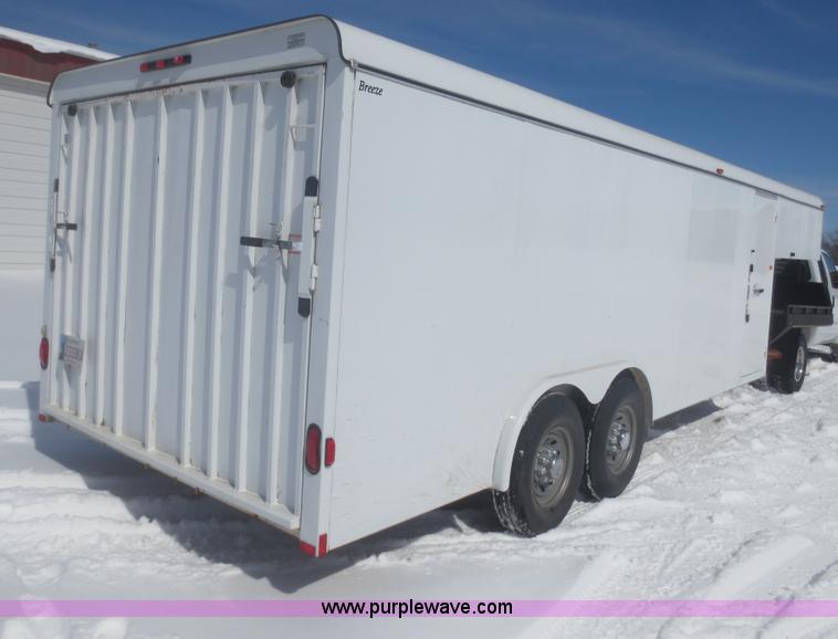 image for item F8189 2004 Legend gooseneck enclosed trailer
