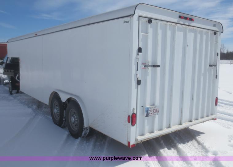 image for item F8189 2004 Legend gooseneck enclosed trailer