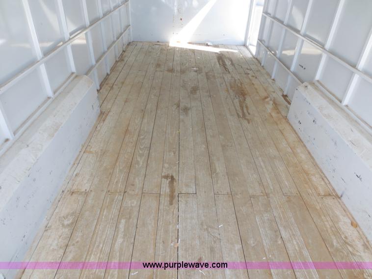 image for item F8189 2004 Legend gooseneck enclosed trailer