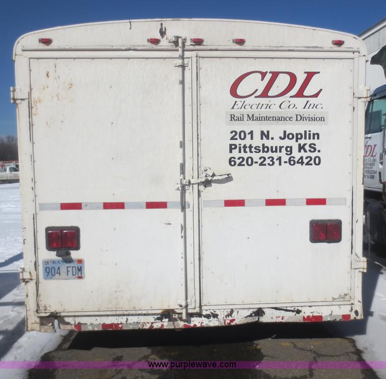 image for item F8191 2002 BNW enclosed trailer
