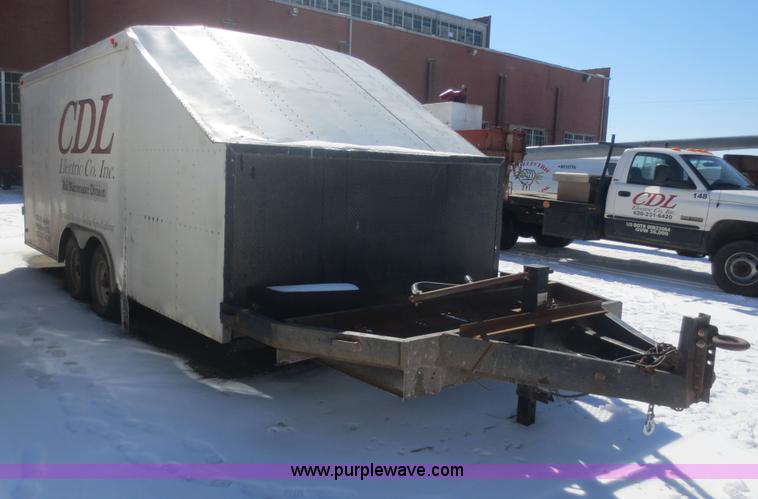 image for item F8191 2002 BNW enclosed trailer