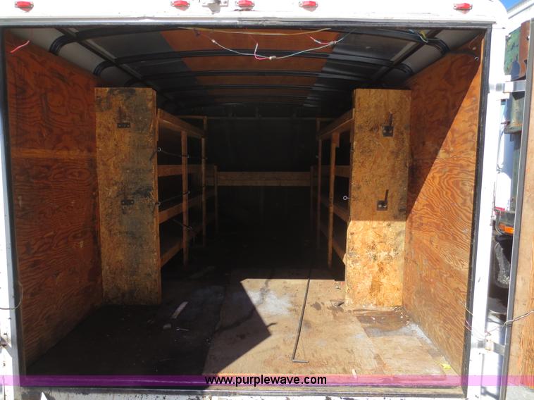 image for item F8191 2002 BNW enclosed trailer