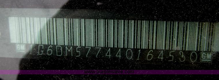 image for item G2262 2004 Cadillac CTS