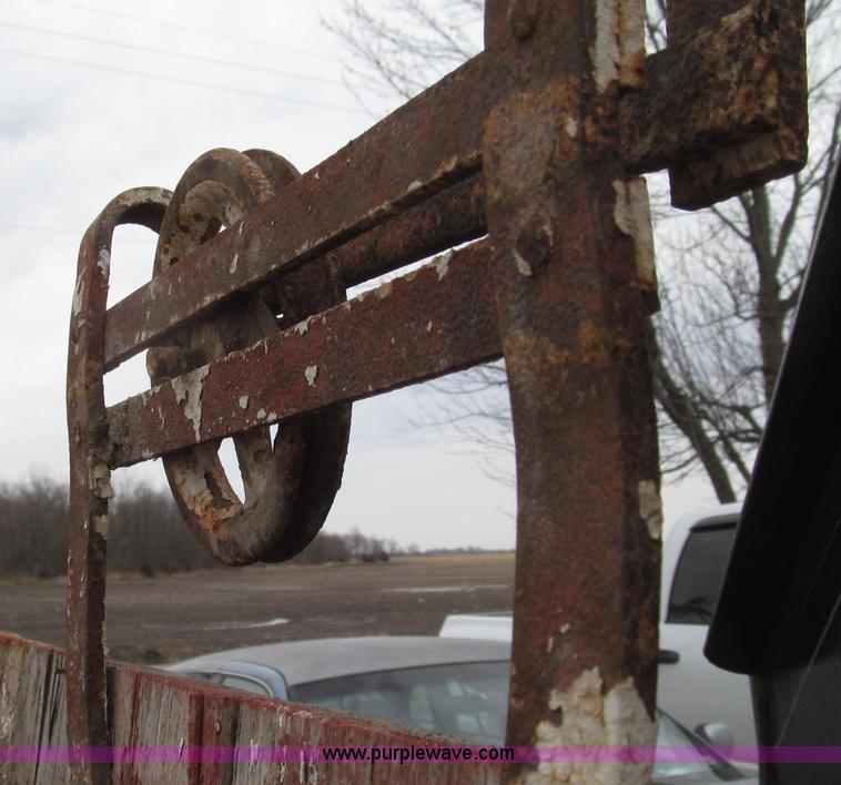 image for item G2263 Hand hewn barn posts and doors