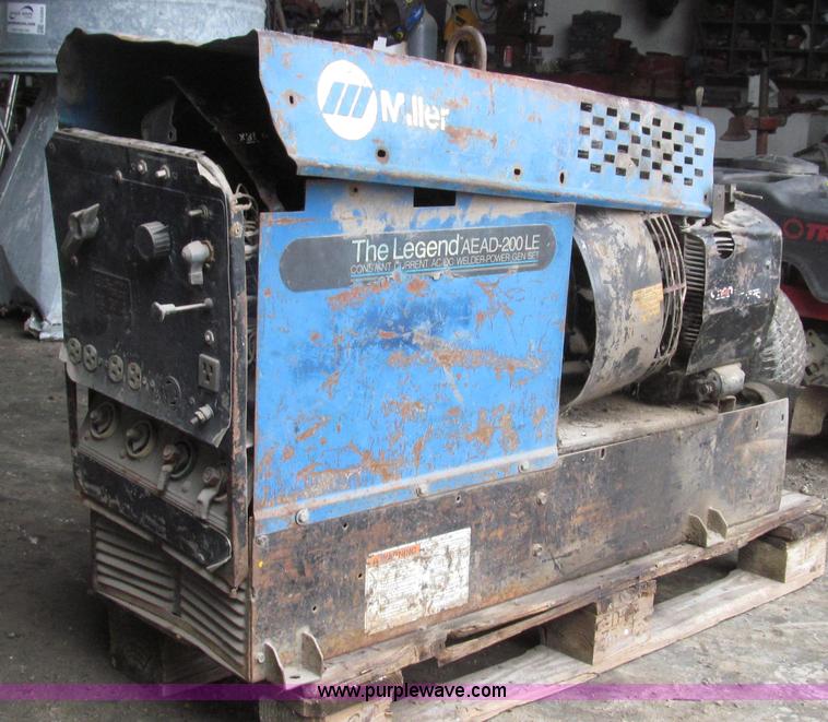 image for item G2270 Miller Legend AC/DC portable welder