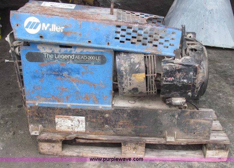 image for item G2270 Miller Legend AC/DC portable welder