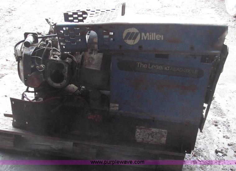 image for item G2270 Miller Legend AC/DC portable welder