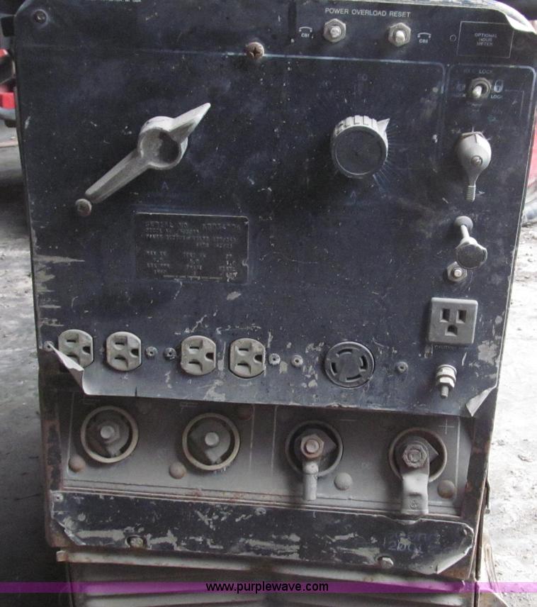 image for item G2270 Miller Legend AC/DC portable welder