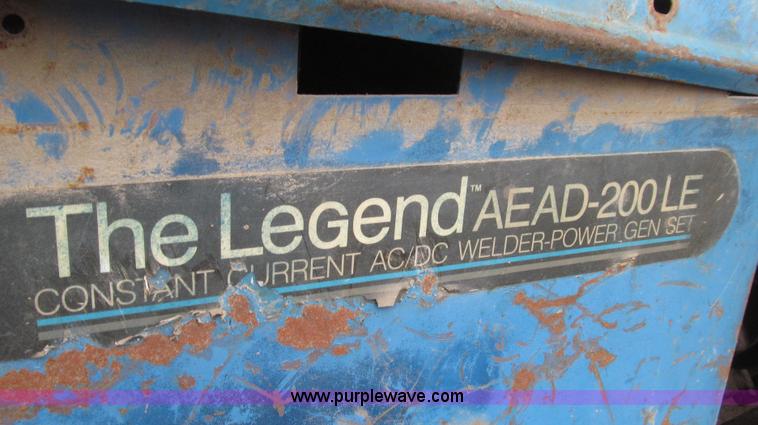 image for item G2270 Miller Legend AC/DC portable welder