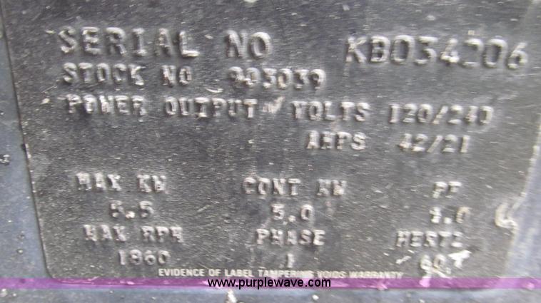 image for item G2270 Miller Legend AC/DC portable welder