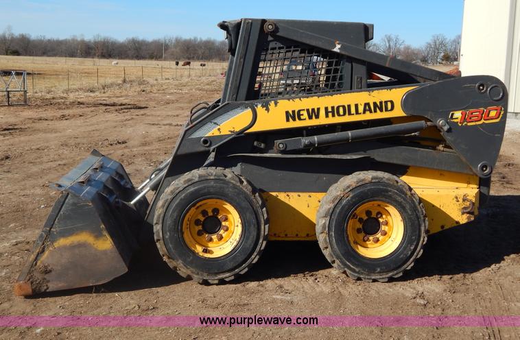 image for item G9351 New Holland L180 skid steer