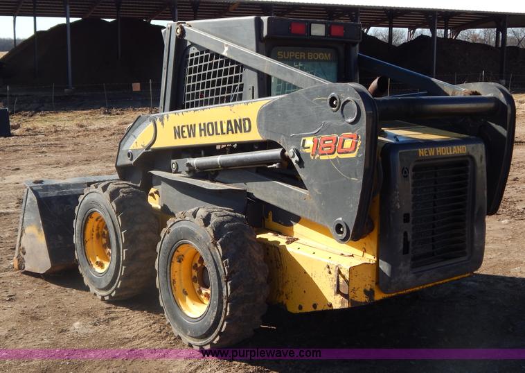 image for item G9351 New Holland L180 skid steer