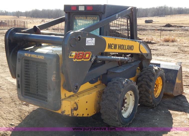image for item G9351 New Holland L180 skid steer