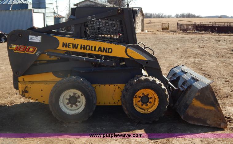 image for item G9351 New Holland L180 skid steer