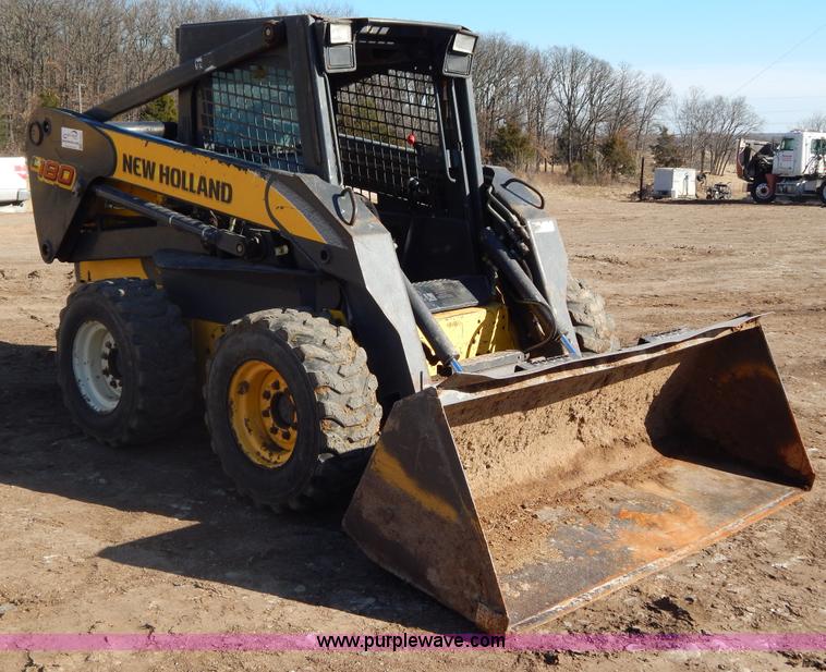 image for item G9351 New Holland L180 skid steer