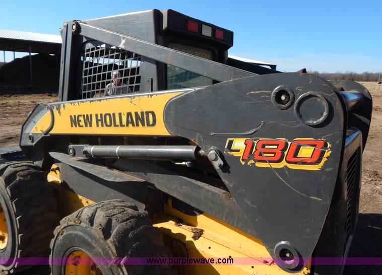 image for item G9351 New Holland L180 skid steer