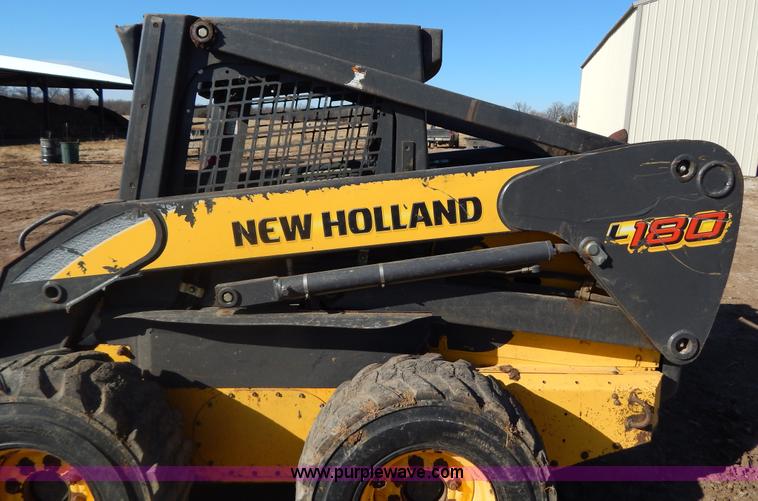 image for item G9351 New Holland L180 skid steer