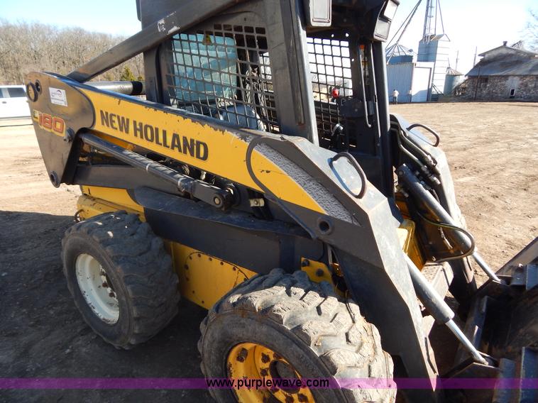 image for item G9351 New Holland L180 skid steer