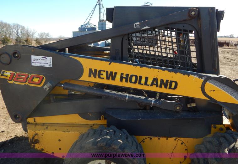 image for item G9351 New Holland L180 skid steer