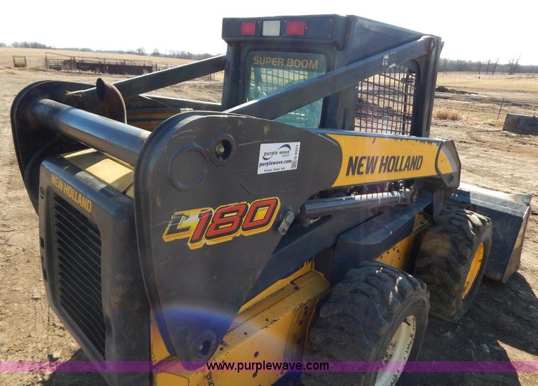 image for item G9351 New Holland L180 skid steer
