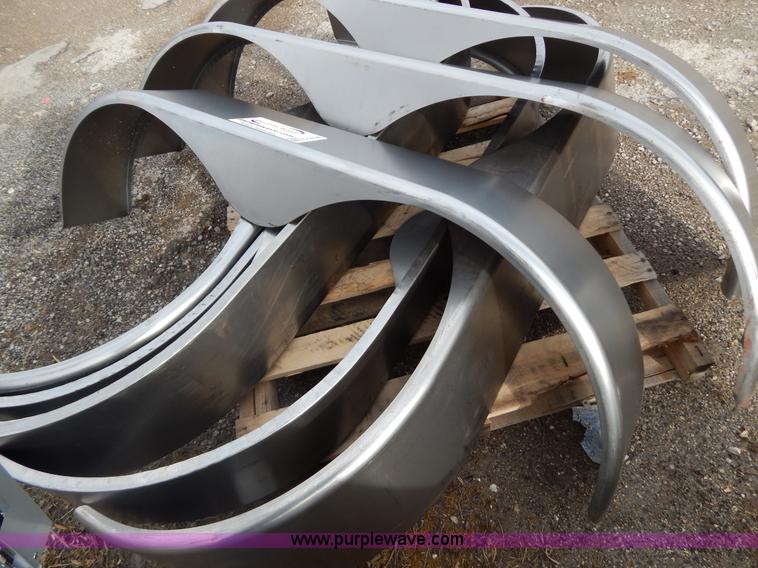 image for item G9358 (10) 66.5"L x 9"W stainless steel trailer fenders