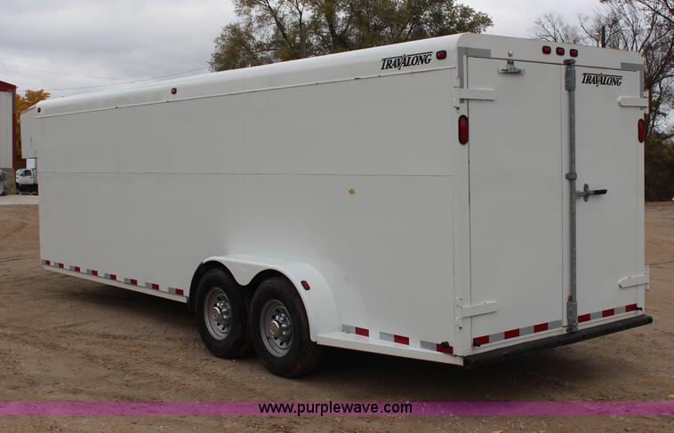 image for item H7947 2006 Travalong gooseneck cargo trailer