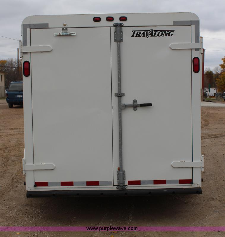 image for item H7947 2006 Travalong gooseneck cargo trailer