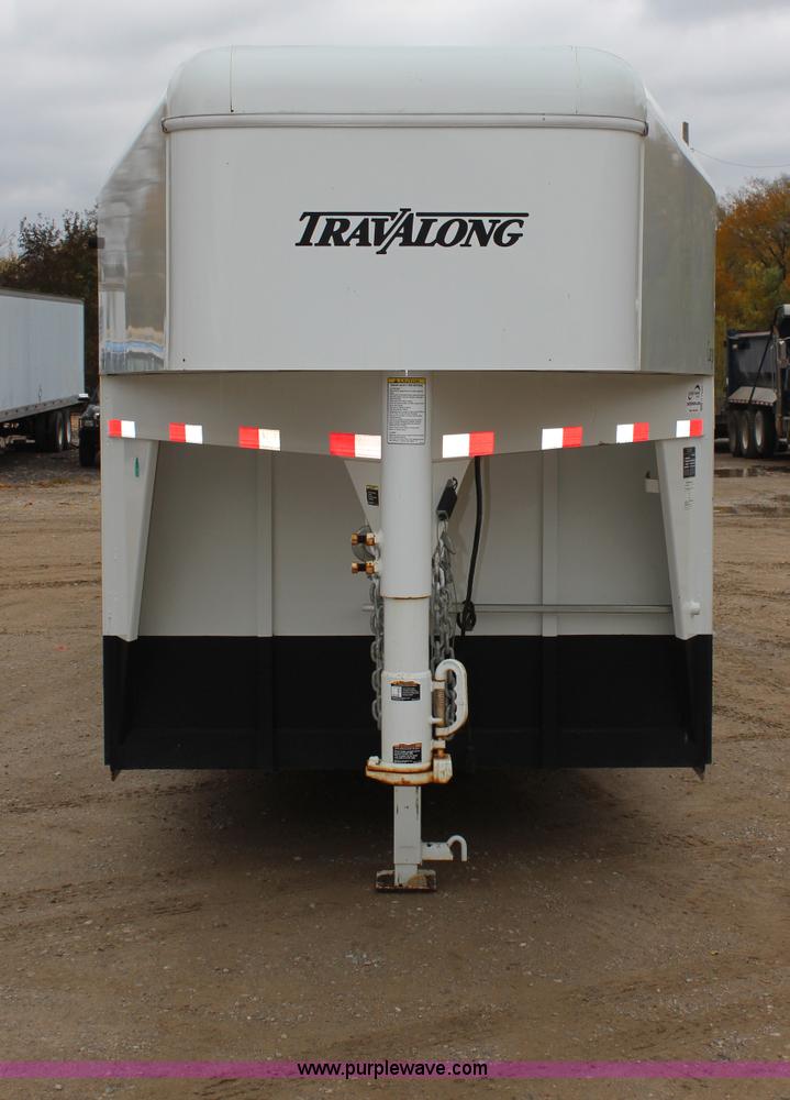 image for item H7947 2006 Travalong gooseneck cargo trailer
