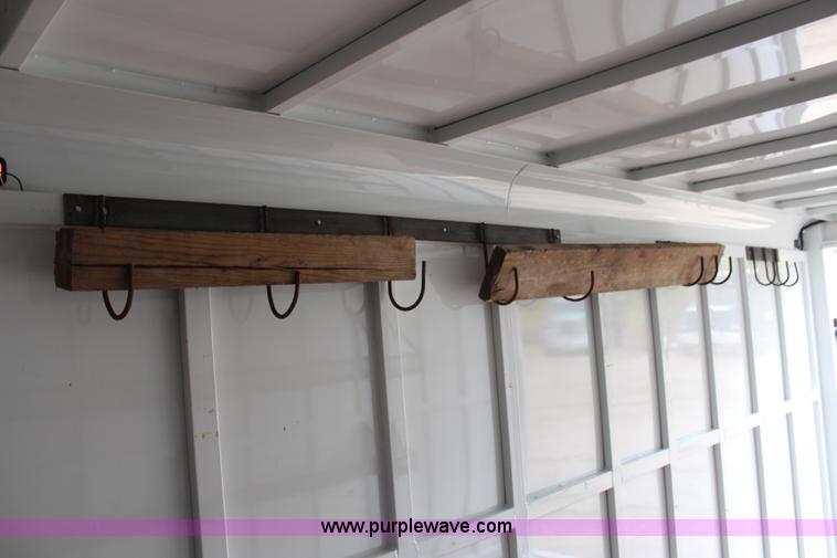 image for item H7947 2006 Travalong gooseneck cargo trailer