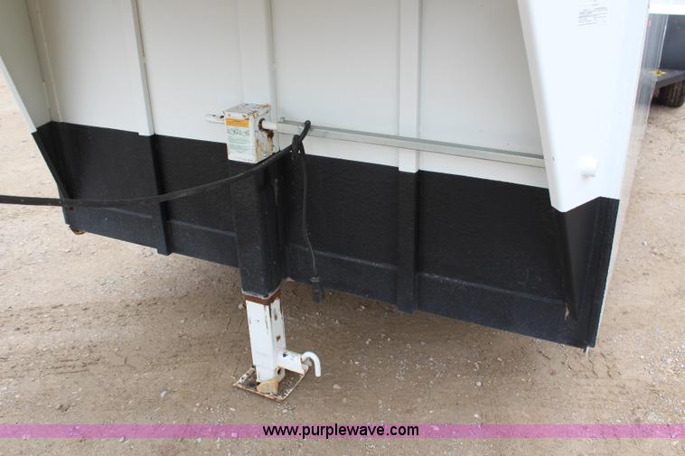 image for item H7947 2006 Travalong gooseneck cargo trailer