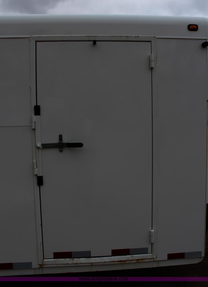 image for item H7947 2006 Travalong gooseneck cargo trailer