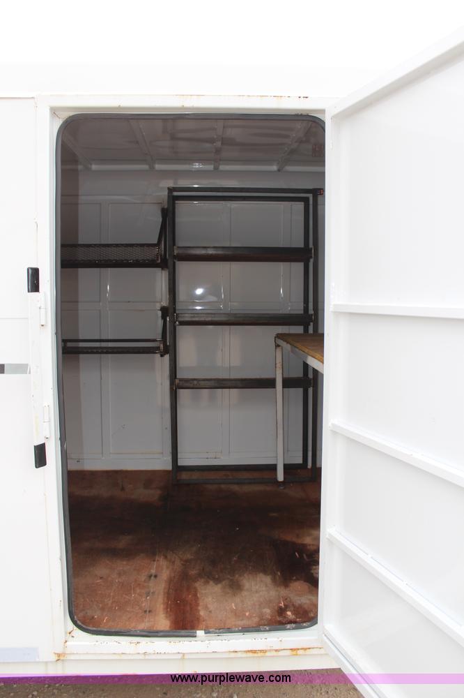 image for item H7947 2006 Travalong gooseneck cargo trailer